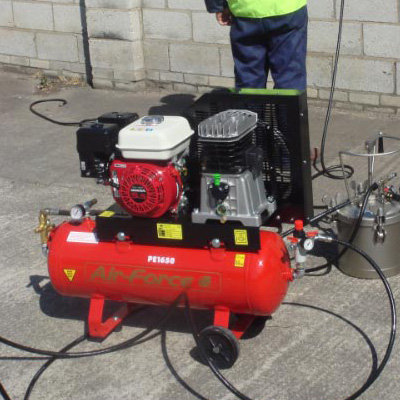 42cfm Petrol Compressor Hire