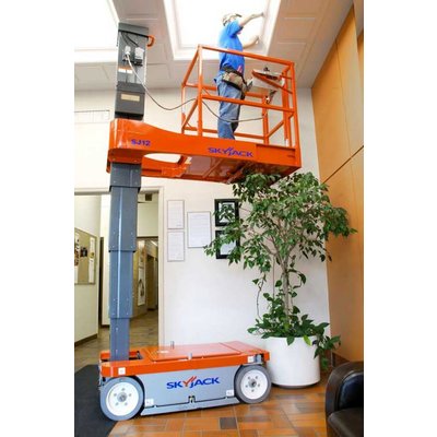 SkyJack SJ12 3.65m Electric Vertical Lift Hire