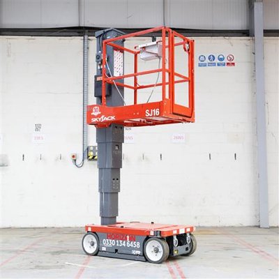 SkyJack SJ16 6.75m Electric Vertical Lift Hire
