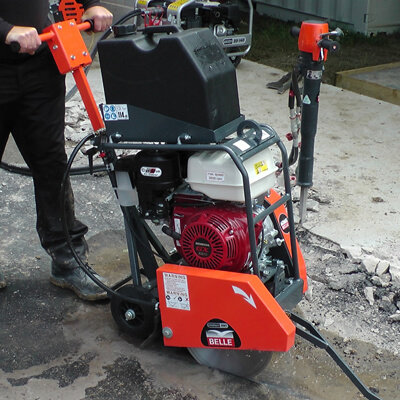 Floor Saw Petrol - 350mm Hire