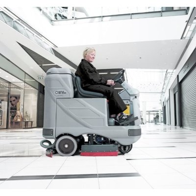 Nilfisk BR850S Ride-on Floor Scrubber Dryer Hire