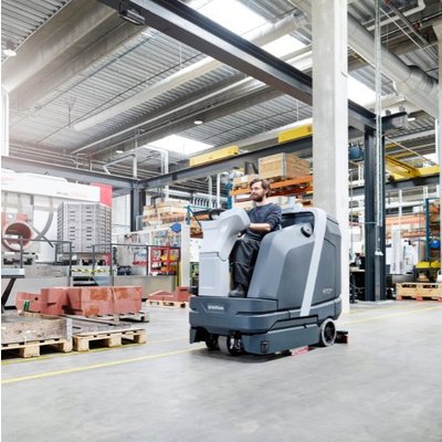 Nilfisk SC6000 Ride-on Floor Scrubber Dryer Hire