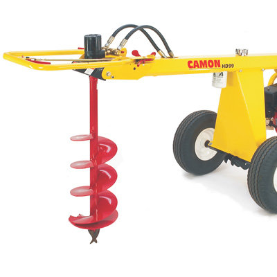 Hydraulic Post Hole Borer Hire