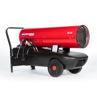 110v 49kW Direct Fired Diesel Heater Hire