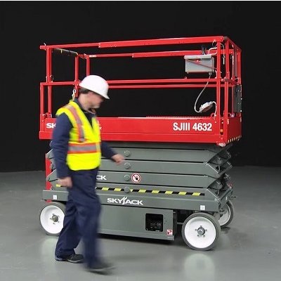 Skyjack SJIII 4632 11.75m Electric Scissor Lift Hire