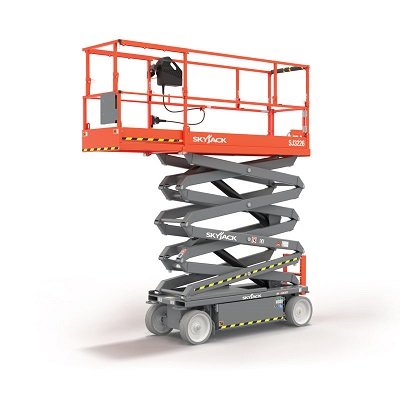 Skyjack SJIII 3226 9.92m Narrow Electric Scissor Lift Hire