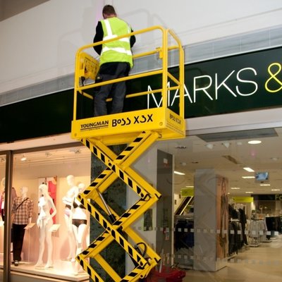 Boss X3X 5.2m Micro Scissor Lift Hire