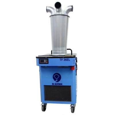 3 Phase 36kW Funnel Heating Fan Hire