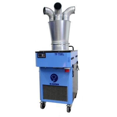 3 Phase 72kW Funnel Heating Fan Hire